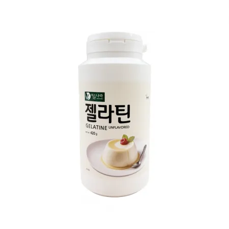 이슬나라 젤라틴 420g 젤리 푸딩 티라미수 딤섬