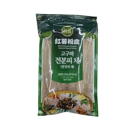 명진 고구마 전분피 채 250g 양장피채 양장피
