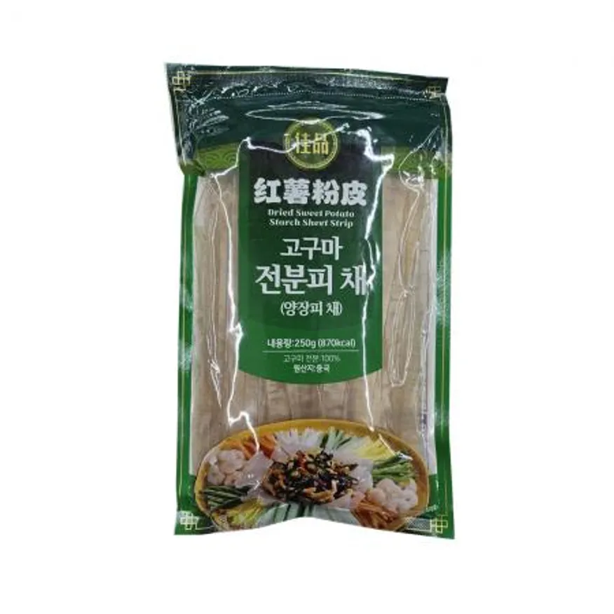 명진 고구마 전분피 채 250g 양장피채 양장피 이미지