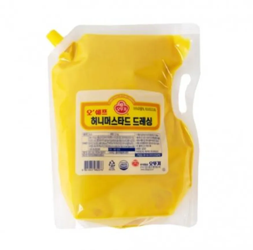 오뚜기 오쉐프 허니머스타드 드레싱 2kg 이미지