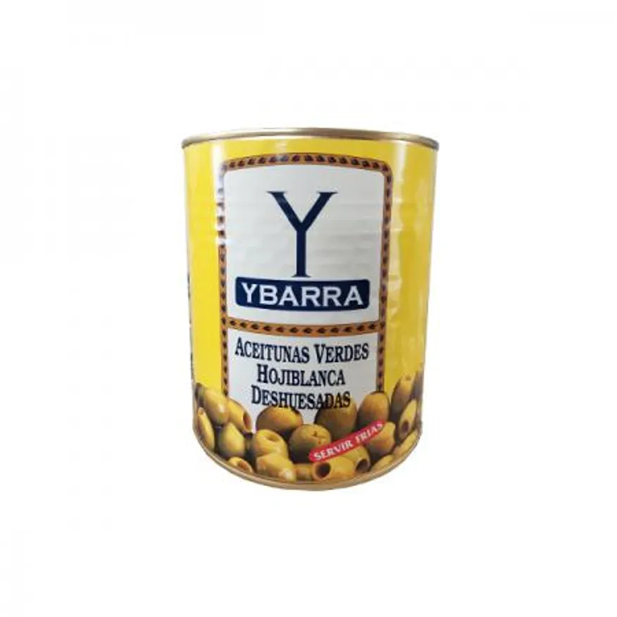 이바라 피티드 그린올리브 홀 3kg 캔 올리브절임 이미지