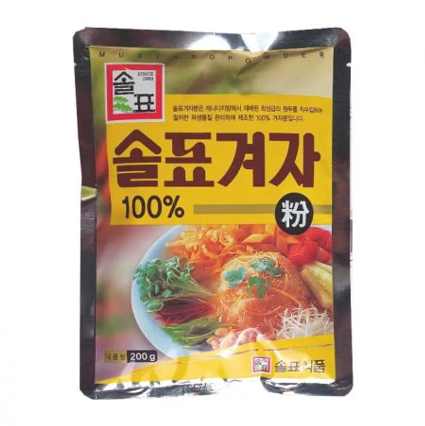 솔표 겨자분 200g 겨자가루 겨자분말 이미지
