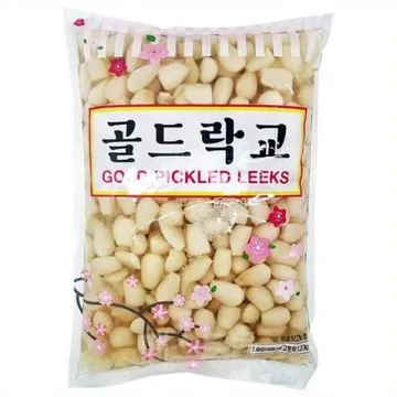 이엔푸드 골드 락교 파우치 2.4kg 락교파우치