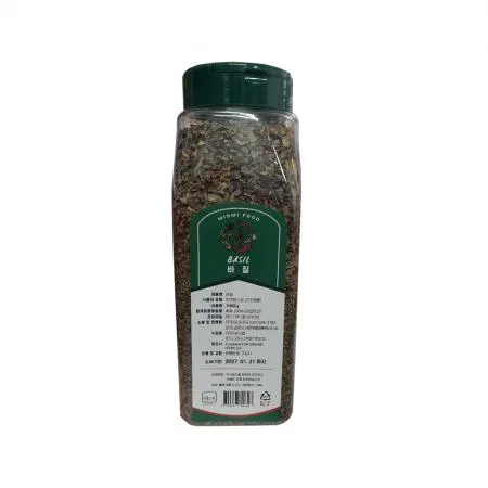 미드미 바질(홀) 150g 향신료 조미료 허브 토핑