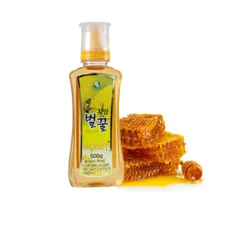 허니팜 국내산 100% 사양벌꿀 500g 이미지