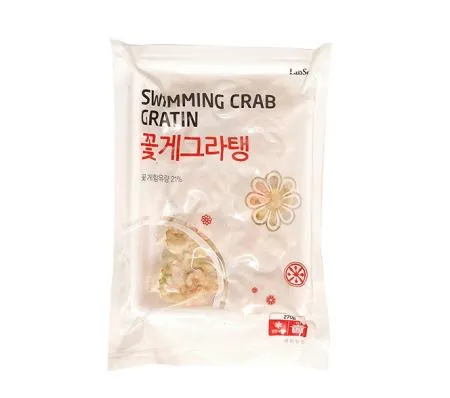 랜시 꽃게그라탱 270g - 1곽 (5봉)