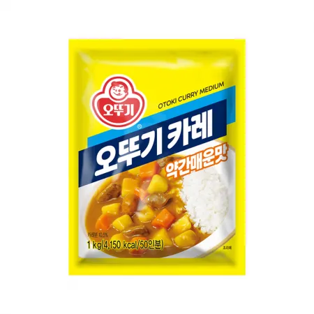 오뚜기 카레 약간매운맛 1kg