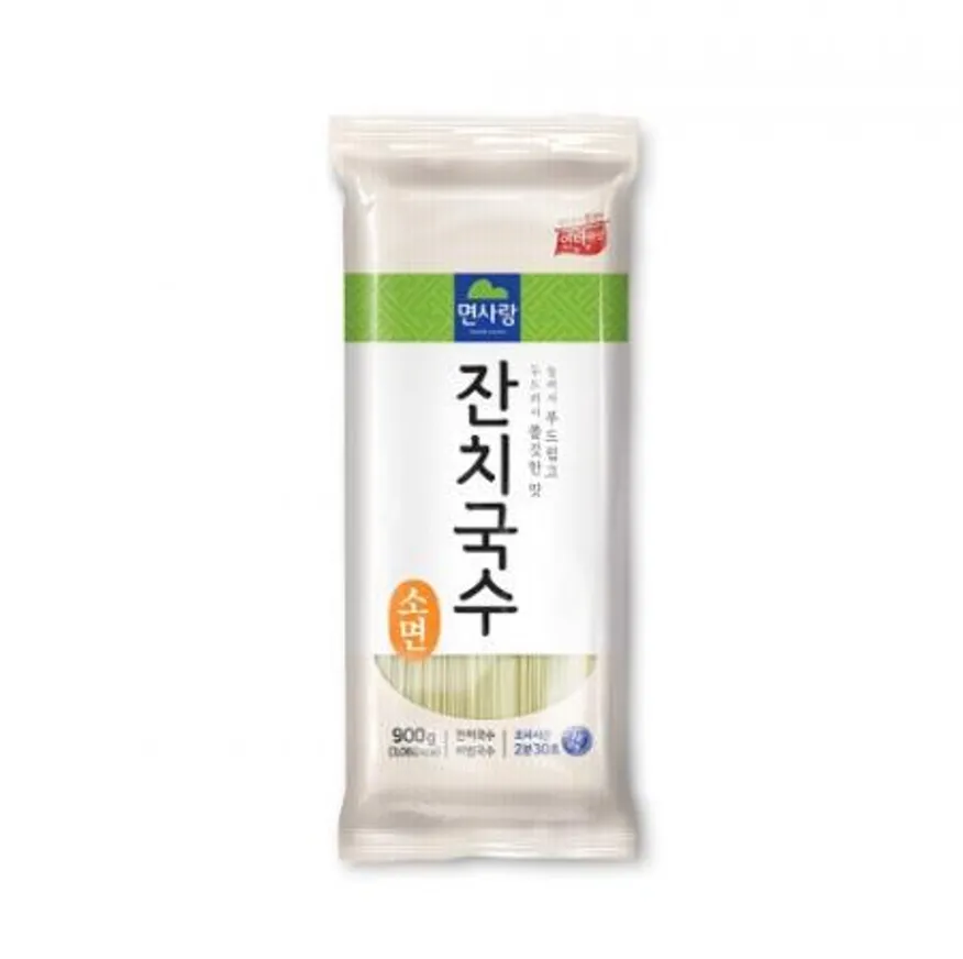 면사랑 소면 900g 잔치국수 이미지