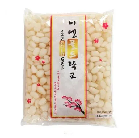 이엔푸드 골드 락교 파우치 2.4kg 락교파우치 이미지