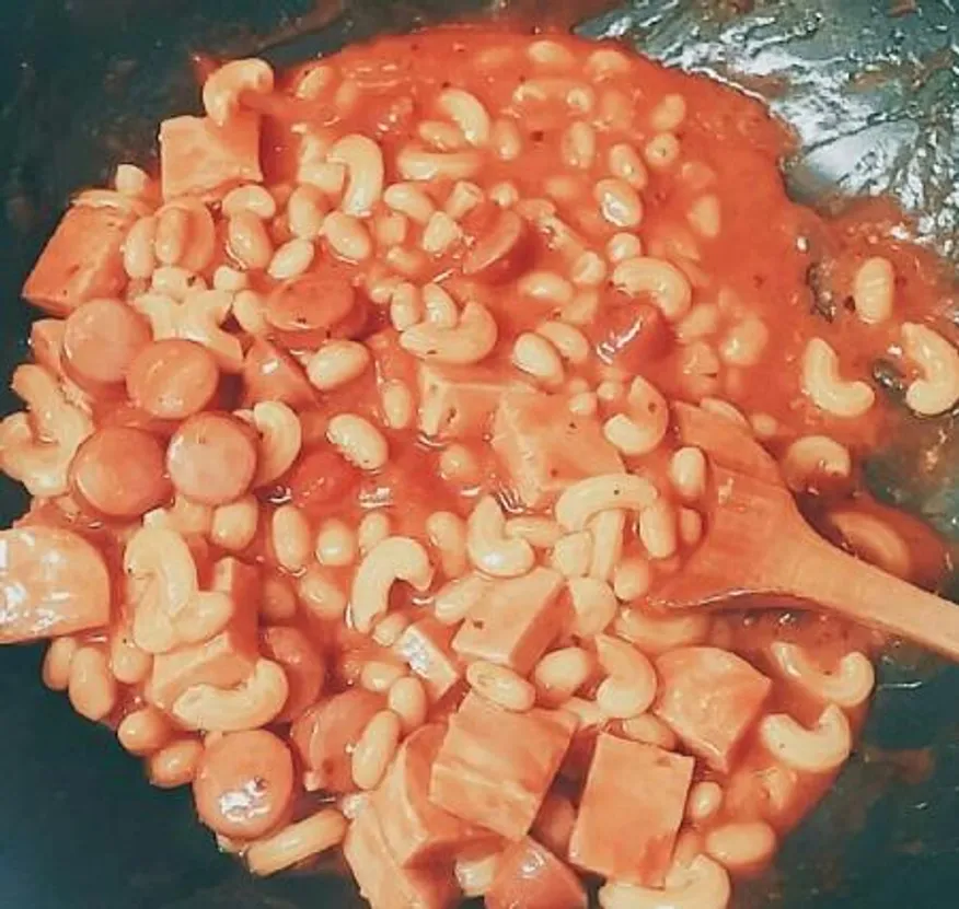 썬큐 베이크드빈스 420g 간식용 부대찌게콩 이미지