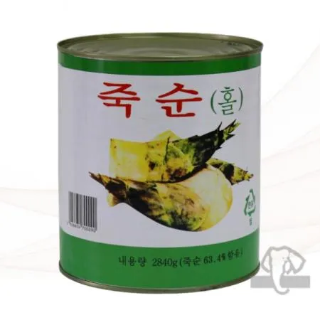 죽순홀 2.84kg 삶은죽순 죽순요리 중식캔 업소용