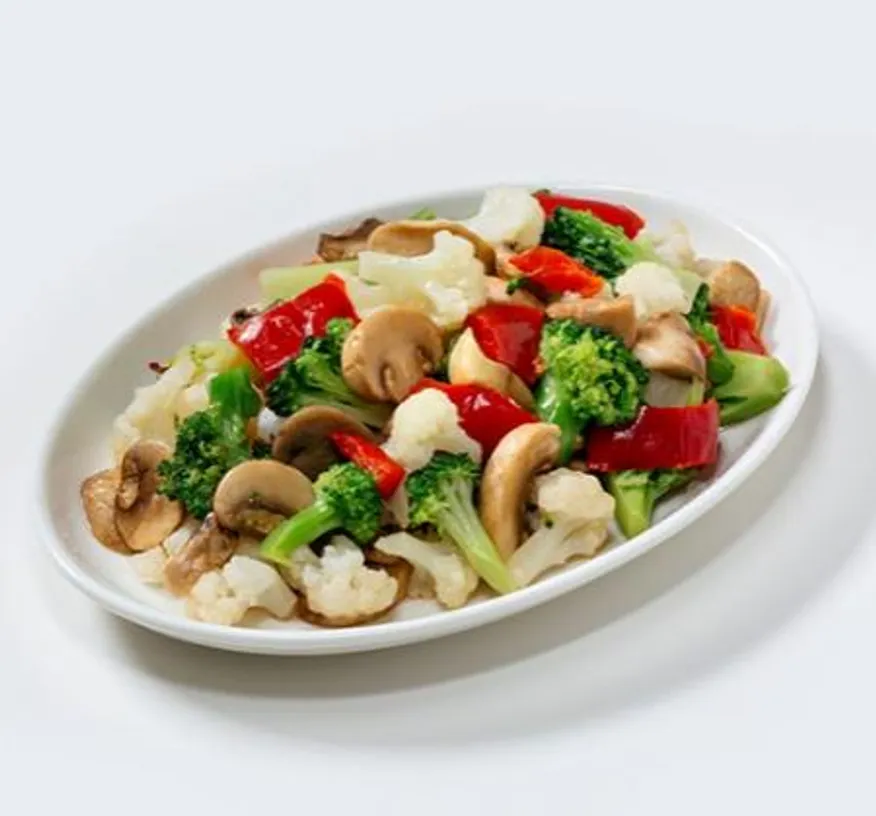 랜시 냉동 양송이&야채 1kg 양송이버섯,브로콜리,콜리플라워,홍피망 이미지