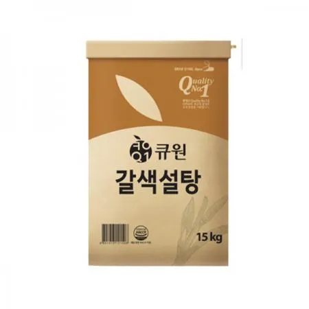 큐원 갈색설탕 황설탕 15kg