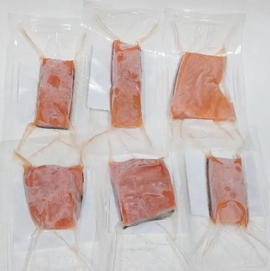 연어스테이크 생연어 냉동 조각연어 (100g x 60개) 구이용 스테이크용 이미지