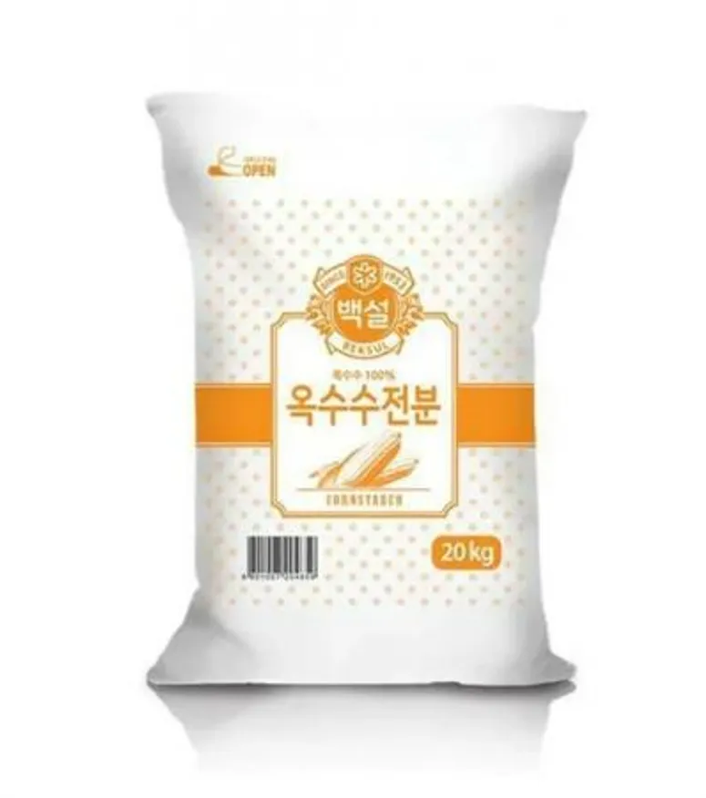 이츠웰 옥수수전분 20kg 대용량 업소용 이미지