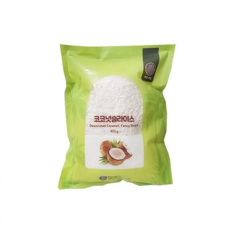 건조 코코넛슬라이스 400g 코코넛채 이미지