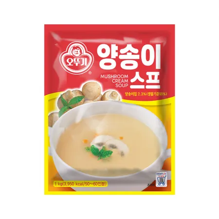 오뚜기 대용량 분말 (양송이) 스프 1kg