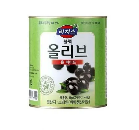 리치스 블랙 올리브 홀 3kg