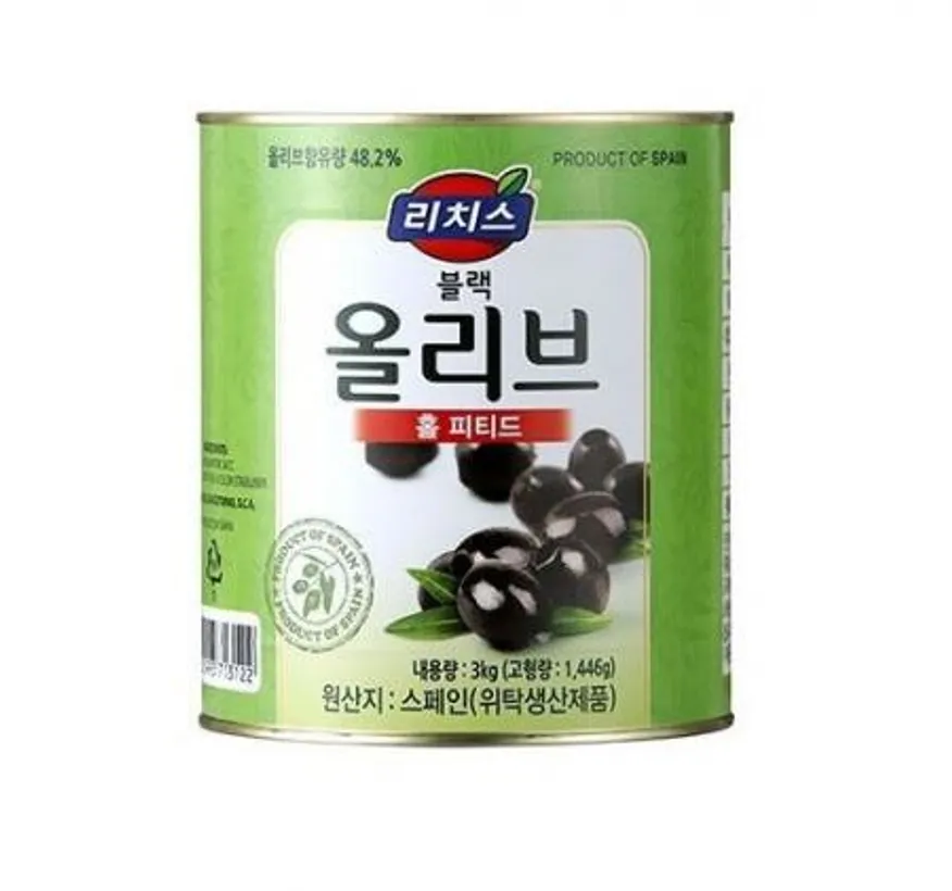 리치스 블랙 올리브 홀 3kg 이미지