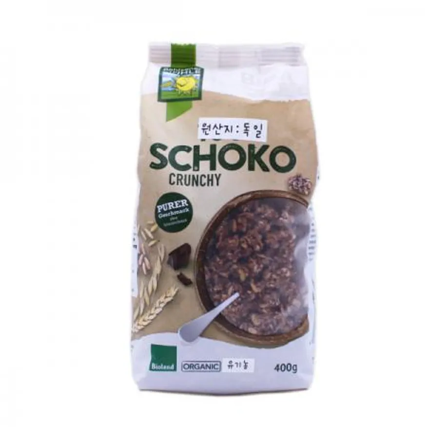 볼제너뮬러 유기농 초코크런치 400g 이미지