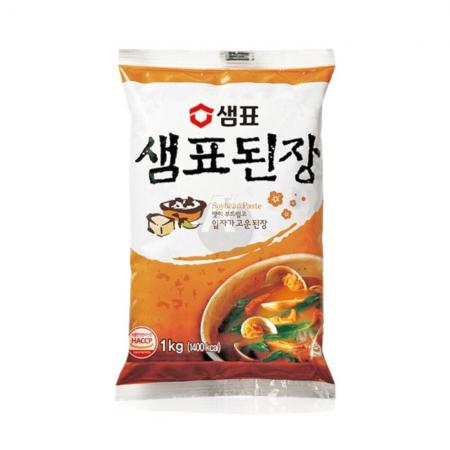 샘표된장 500g 된장국 한식된장 찌개용된장 식자재 업소용 대용량 샘표 범일 청정원 태화식품 하회마을 올가 국산콩 홀썸어시 순창