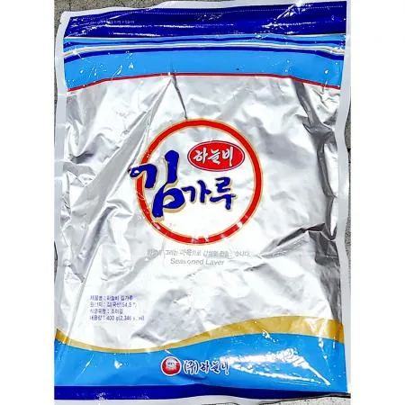 김가루(하늘비 400g) 10개 식자재 업소용 대용량 맛김 조미김가루 김가루 해농 지도표 성경 하늘비 성경식품 업소용김