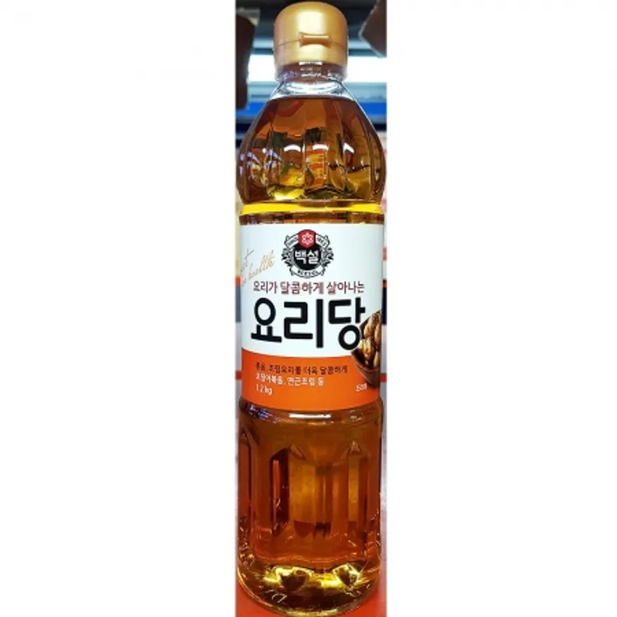 백설 요리당 1.2Kg 9개 식자재 업소용 대용량 제일제당 대상 오뚜기 백설 두레촌 홍도라지조청 삼양사 안동제비원 국산 이미지