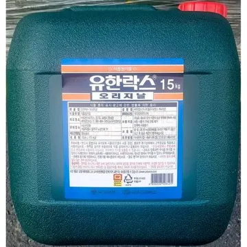 유한락스(오리지날 식품용 15K) 1개 식자재 업소용 대용량 유한 대용량 리오 하이 유한양행 락스 바닥청소용 유연 맑은나라