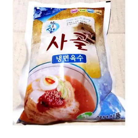 냉면육수(사골 삼보 350g) 1개 식자재 업소용 대용량 금성 냉면육수 엄지 삼보 화 못난이 강동퓨어막국수 면사랑 하우촌 이미지