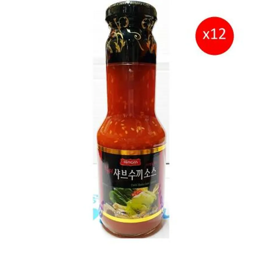 수끼소스(칠리샤브 300ml) 12개 식자재 업소용 대용량 청우 수끼 선도 이츠웰 쯔유 달디단마켓 식재료 어묵 선도식품 이미지