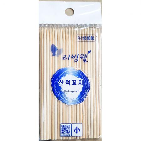 산적꽂이 (소 40개내외)X10개 꼬치 나무꼬치 식당용꼬치 바베큐용품 캠핑용품 주방용품 꼬치요리 대용량 소사이즈