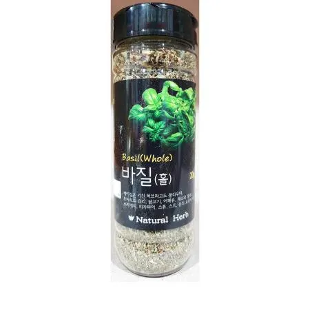 바질(이슬나라 홀 20g) 1개 식자재 업소용 대용량 바질 이슬나라 디벨라 신영 허브마켓 수입 이미지