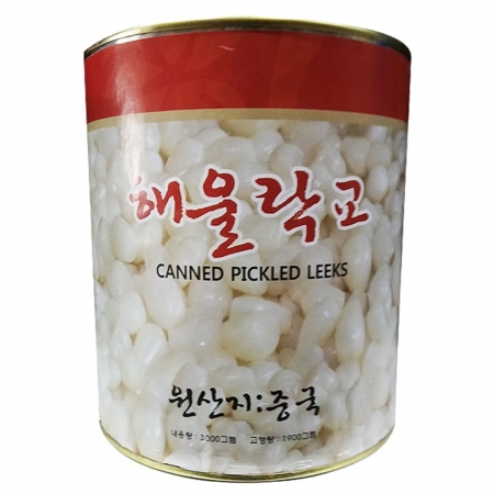 락교(삼도 3.1K) X6 삼도락교 업소용 대용량 식자재 절임류 피클 초밥재료 일식재료 반찬