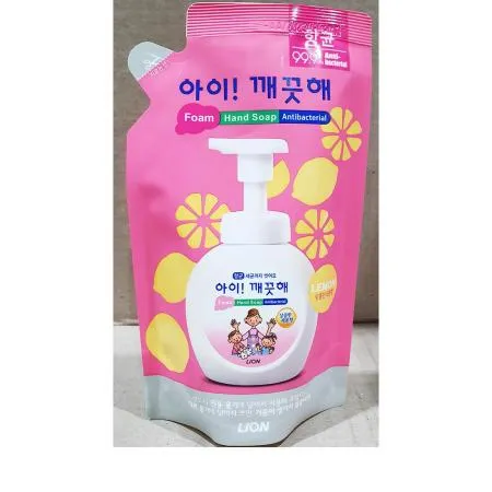 손세정제(아이깨끗해 레몬향 200ml 리필용) 핸드워시 위생용품 화장실용품 사무실 카페 손비누