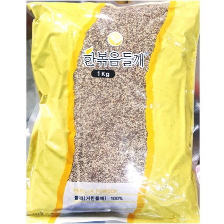 거친 들깨가루(한 1K)X10 들깨 식자재 업소용 대용량 식당용 급식용 한식재료