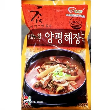 성일 양평해장국 600g 24개 식자재 업소용 대용량 성일 고향 즉석식품 자연깃든 양평해장국 양평 선지