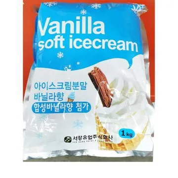 아이스크림분말(바닐라맛 서강유업 1k) 1개 식자재 업소용 대용량 베트남 중국내제조 농부방앗간 새봄 청양식품 품질보장 짬뽕 해썹