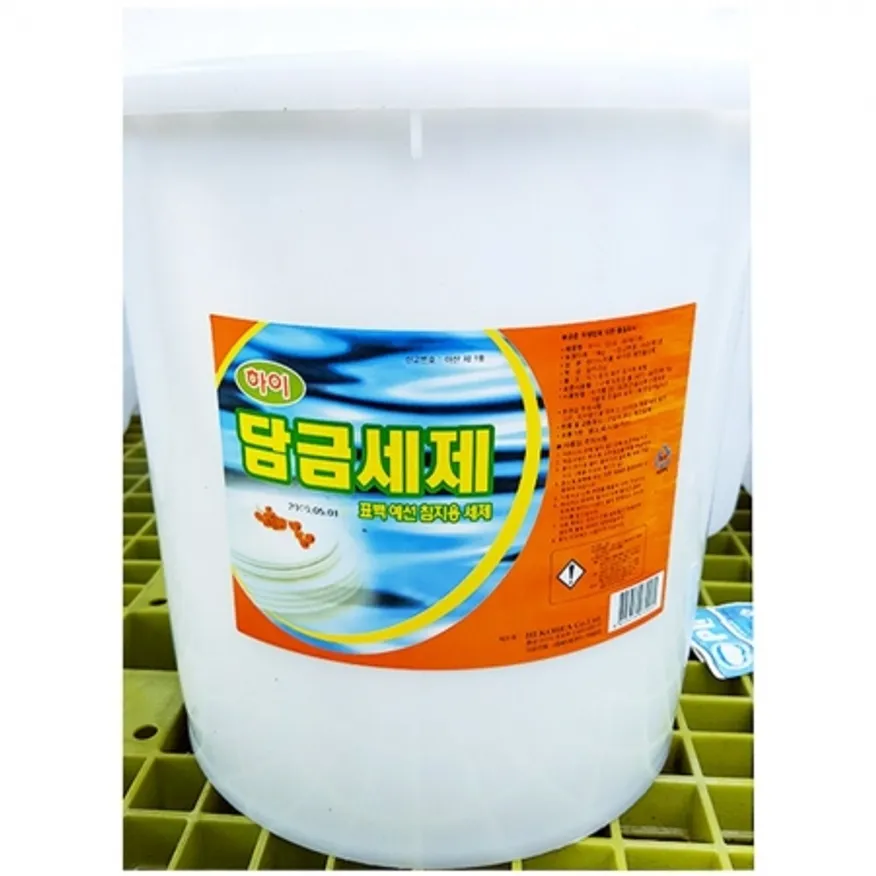 담금세제(HK 18K) 1개 식자재 업소용 대용량 물비누 하이퐁 담금 제이큐 세제 식자재 말통 홈앤힐링 나 이미지