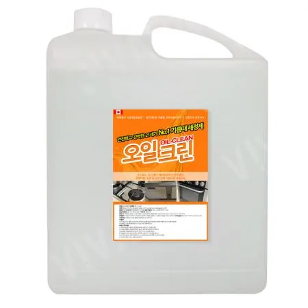 오일크린 4L 1개- 기름때제거 미끄럼방지 식자재 업소용 대용량 오븐 랜드마크 업소용 오븐크리너 그릴 울트라켐 기름때 비바크린 강력한 이미지
