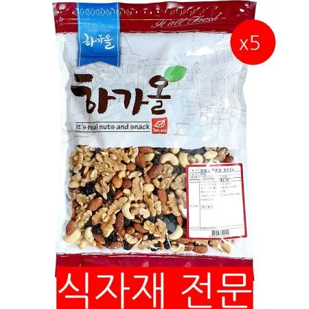 매일좋은견과(800g)X5 견과류 믹스너트 혼합견과 건강간식 간식 하루견과 영양간식 업소용 대용량