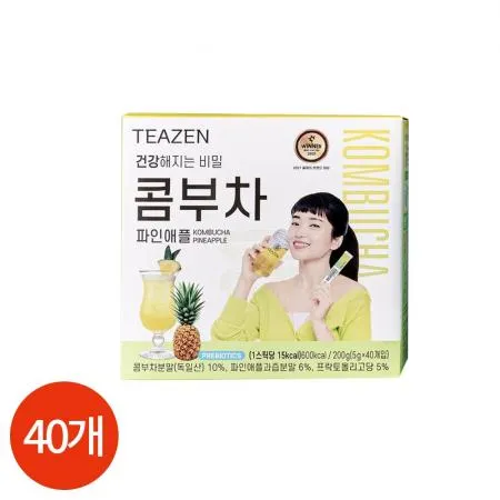 CL 티젠 콤부차 파인애플 5g x 40개 이미지