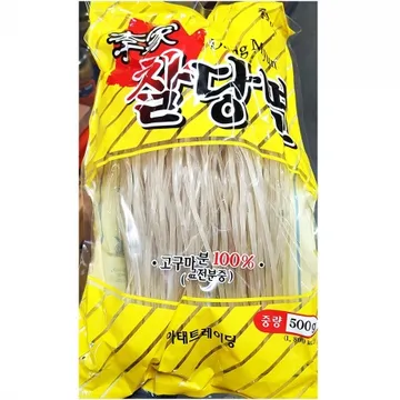 당면(이가 500g) 1개 식자재 업소용 대용량 오뚜기 이가 온누리 유소기 중찬 옛날 당면