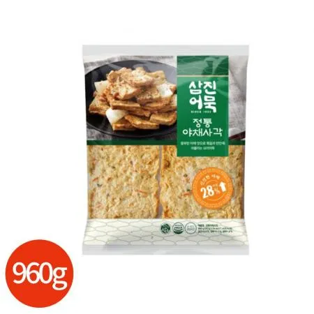 CL 삼진어묵 정통 야채 사각어묵 960g
