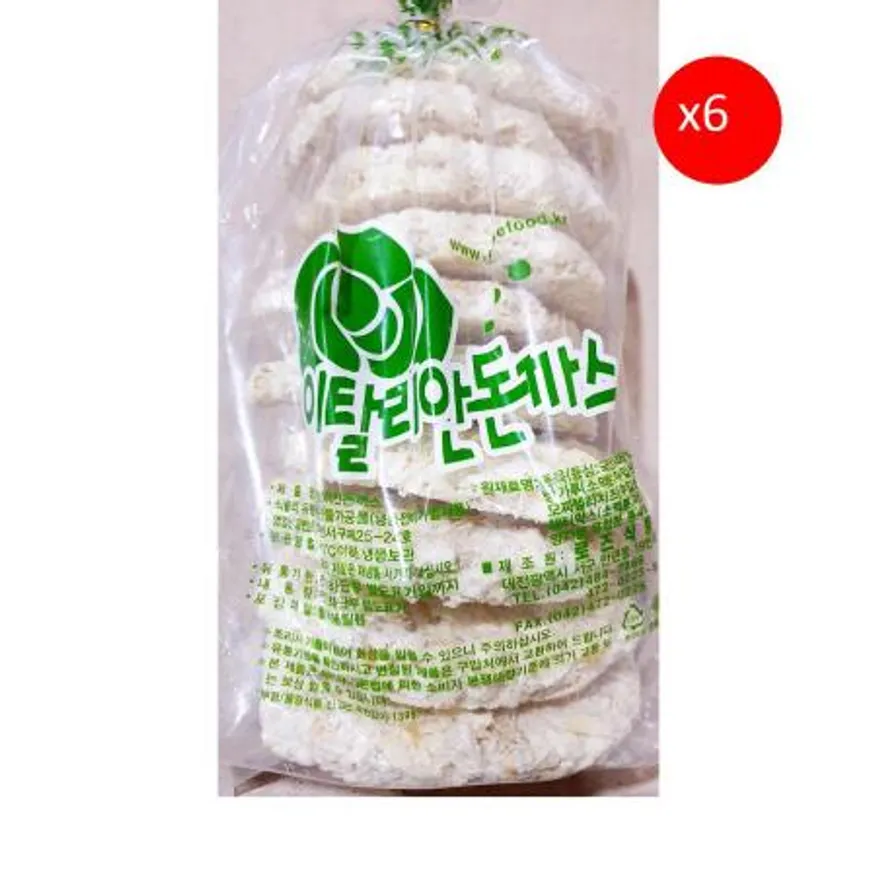 이탈리안치즈 돈까스(로즈식품 160g x10) X6 이미지