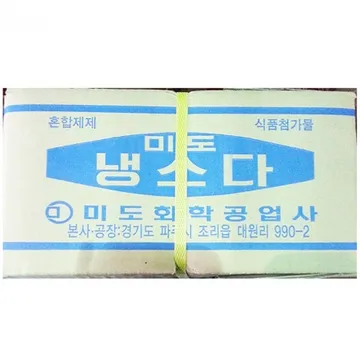 냉소다(미도 5K) 2개 식자재 업소용 대용량 미도 냉소다 미도화학 대용량 업소용 태성푸드 미도화학공업사 수타면 중화