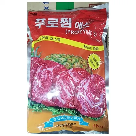 연육제(프로찜 1K) 고기연화제 육류연화제 미트텐더라이저 식당용 업소용 고기연화 육류조리 정육점재료 식자재
