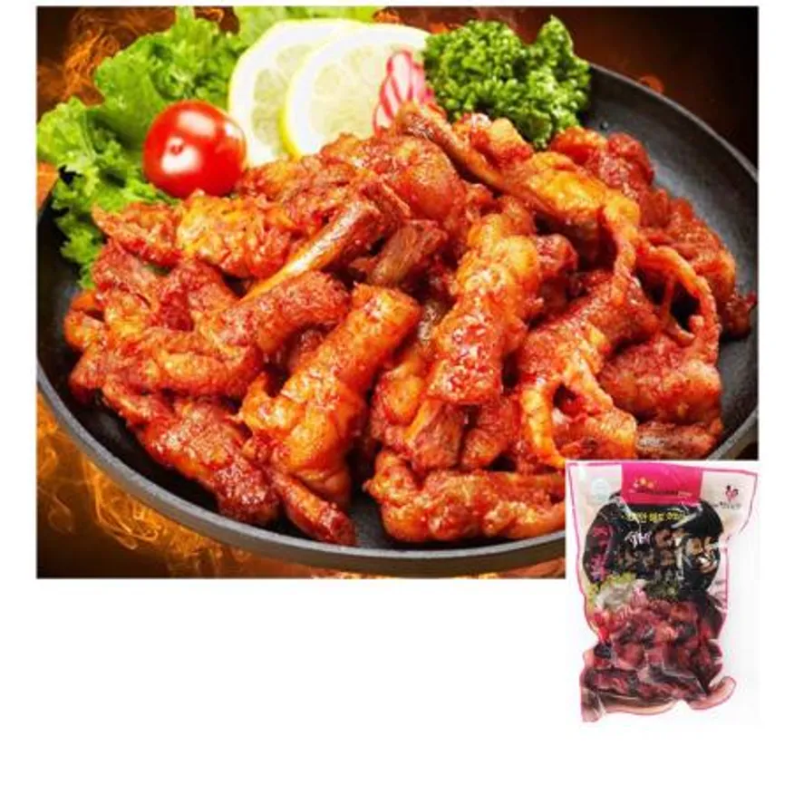 튤립 불닭발 330g 튤립닭발 닭발 매운닭발 술안주 야식 포차메뉴 간편식 업소용 냉동닭발 이미지