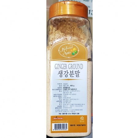 신영 생강가루 400g 1개 식자재 업소용 대용량 혼합 솔표 이슬나라 생강가루 움트리 신영 두원식품 프로 국산 이미지