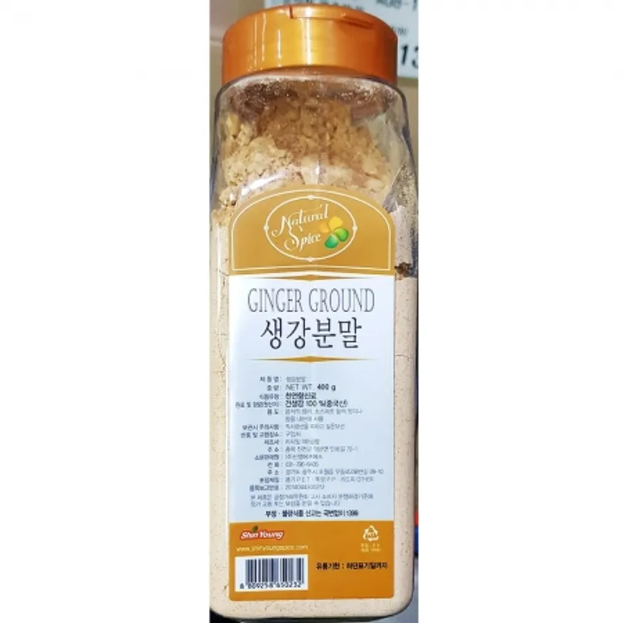 신영 생강가루 400g 1개 식자재 업소용 대용량 혼합 솔표 이슬나라 생강가루 움트리 신영 두원식품 프로 국산 이미지