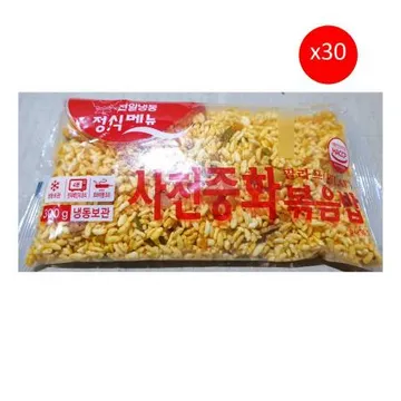 천일식품 사천중화볶음밥(300g) 30개 식자재 업소용 대용량 천일식품 볶음밥 가오리무침 천일 야채볶음밥 볶음밥잘하는집 햄야채 냉동밥 야채